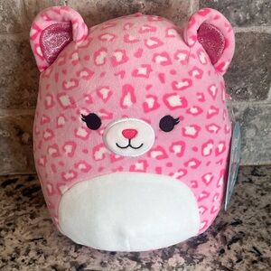 Antonella Pink Leopard Plush Squishmallow-Kids Toy
